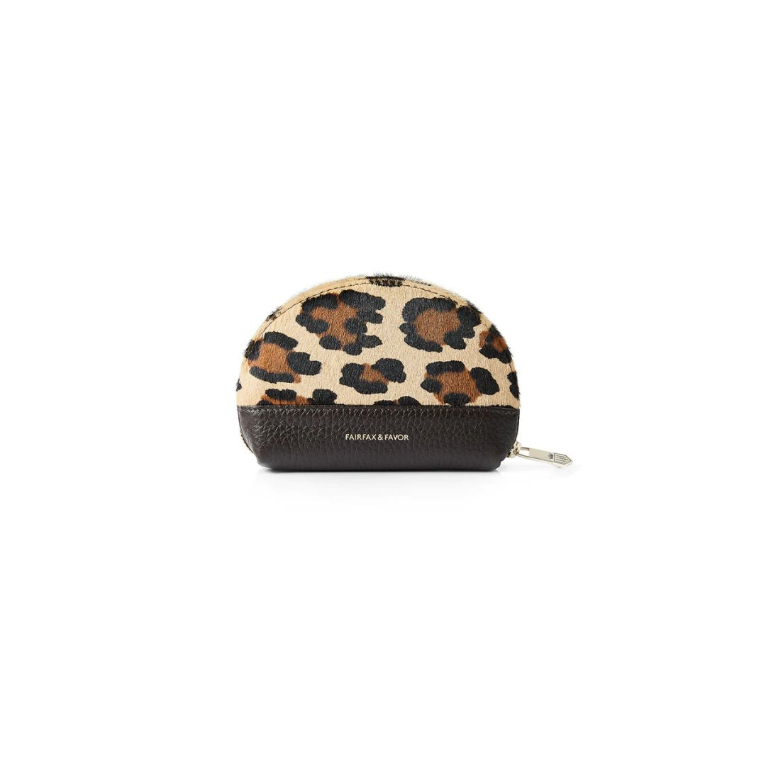 Fairfax & Favor Chiltern Coin Purse in Jaguar Haircalf