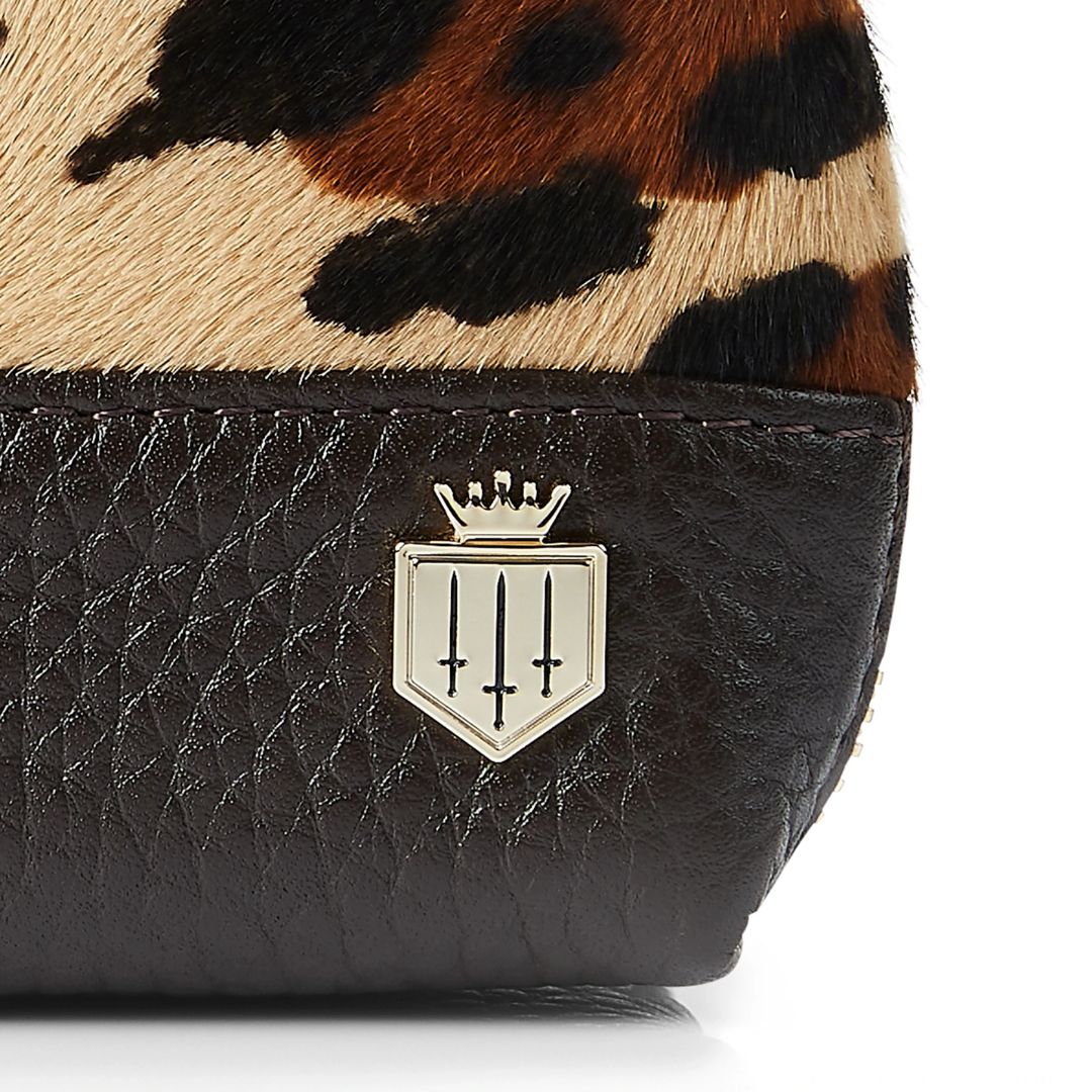 Fairfax & Favor Chiltern Coin Purse in Jaguar Haircalf