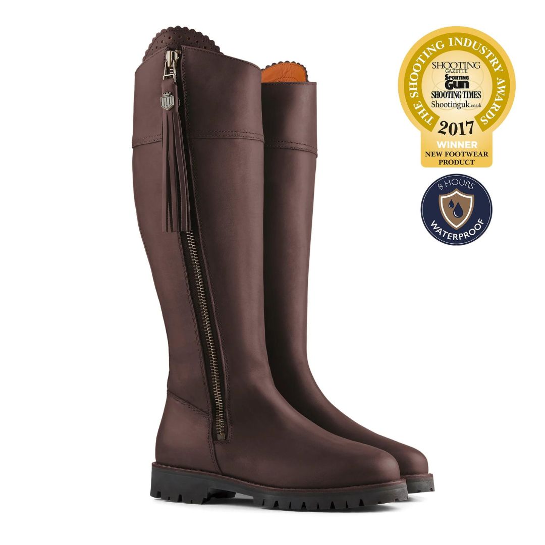 Fairfax & Favor Explorer Leather Boot in Mahogany - Sporting Fit