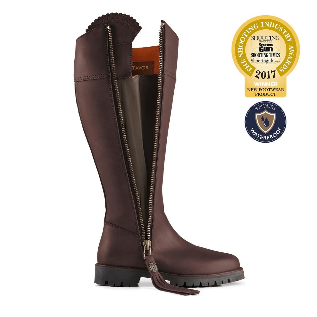 Fairfax & Favor Explorer Leather Boot in Mahogany - Sporting Fit