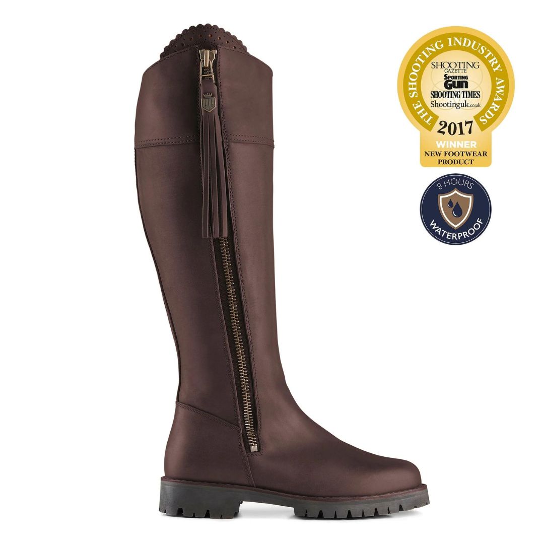 Fairfax & Favor Explorer Leather Boot in Mahogany - Sporting Fit
