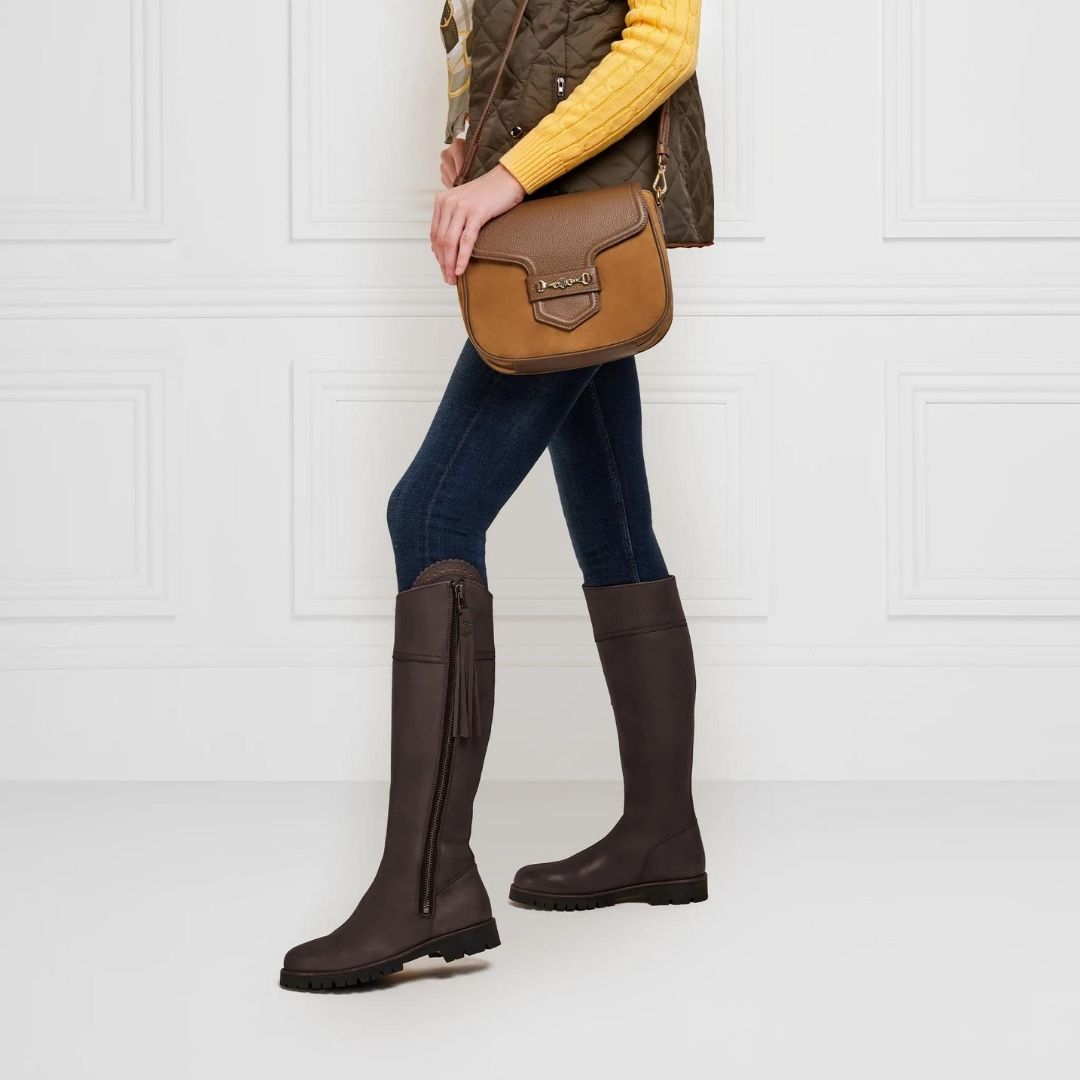 Fairfax & Favor Explorer Leather Boot in Mahogany