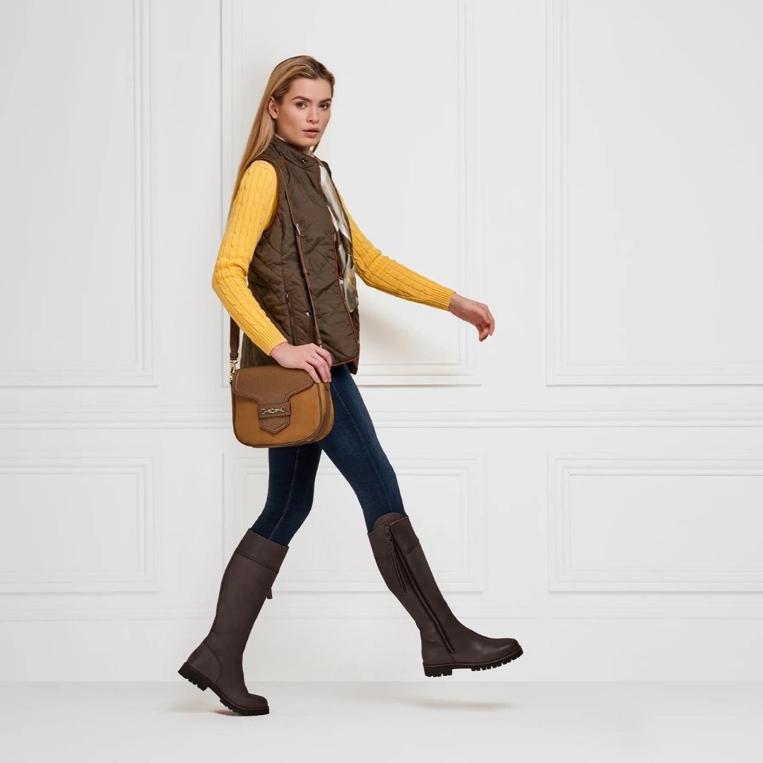 Fairfax & Favor Explorer Leather Boot in Mahogany