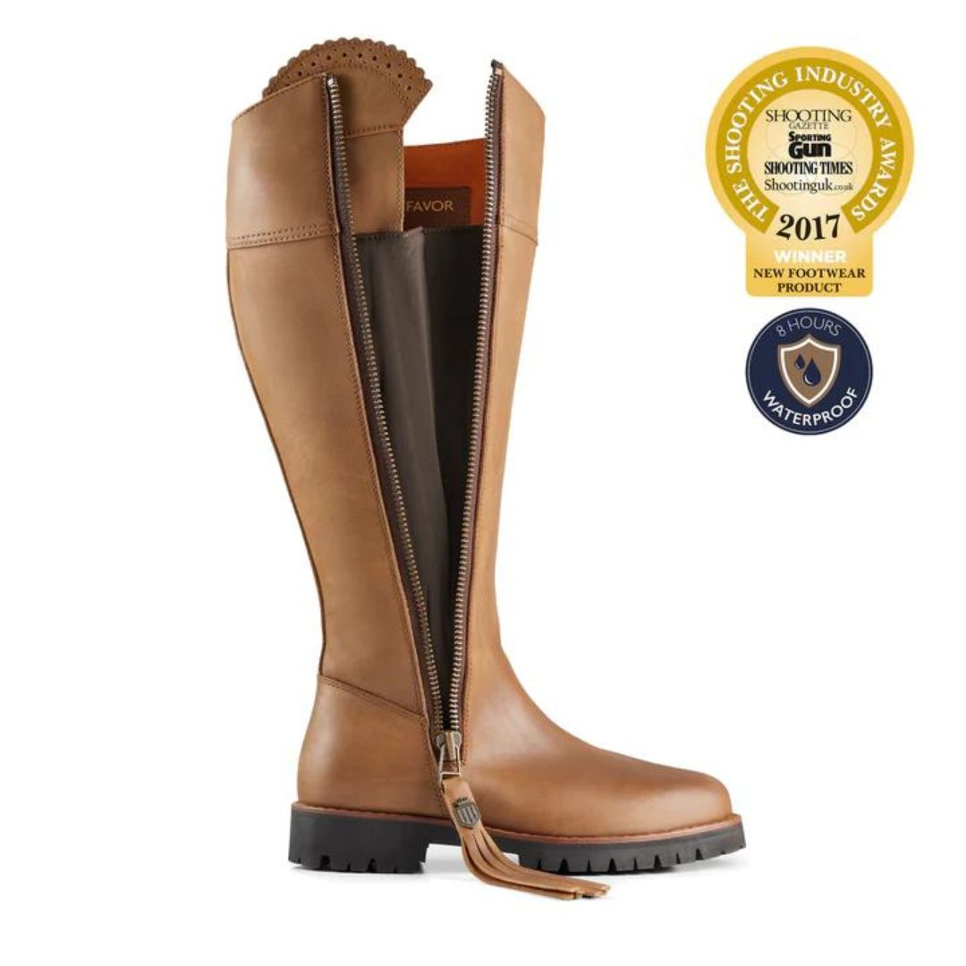 Fairfax & Favor Explorer Leather Boot in Oak - Sporting Fit
