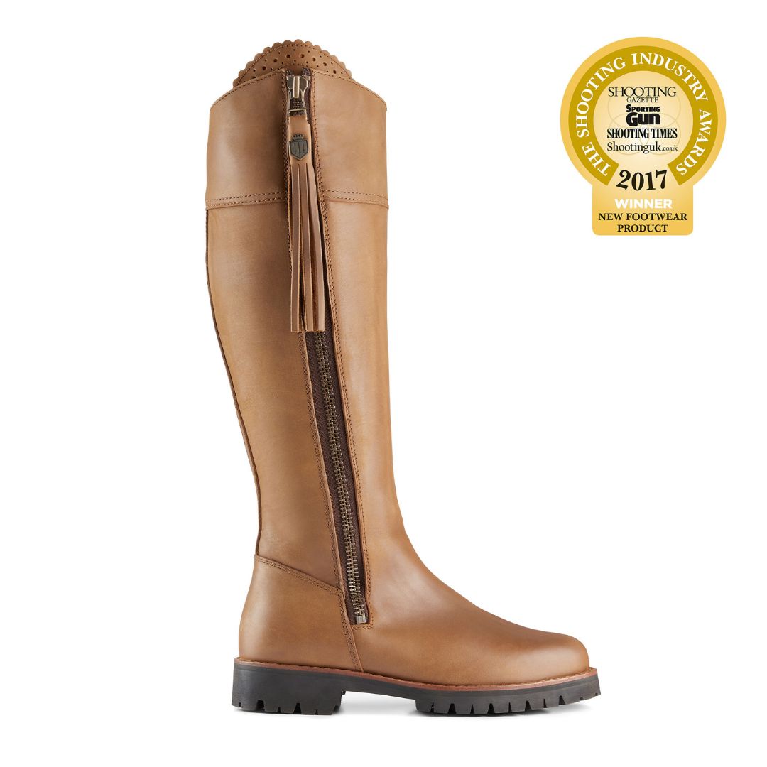 Fairfax & Favor Explorer Leather Boot in Oak