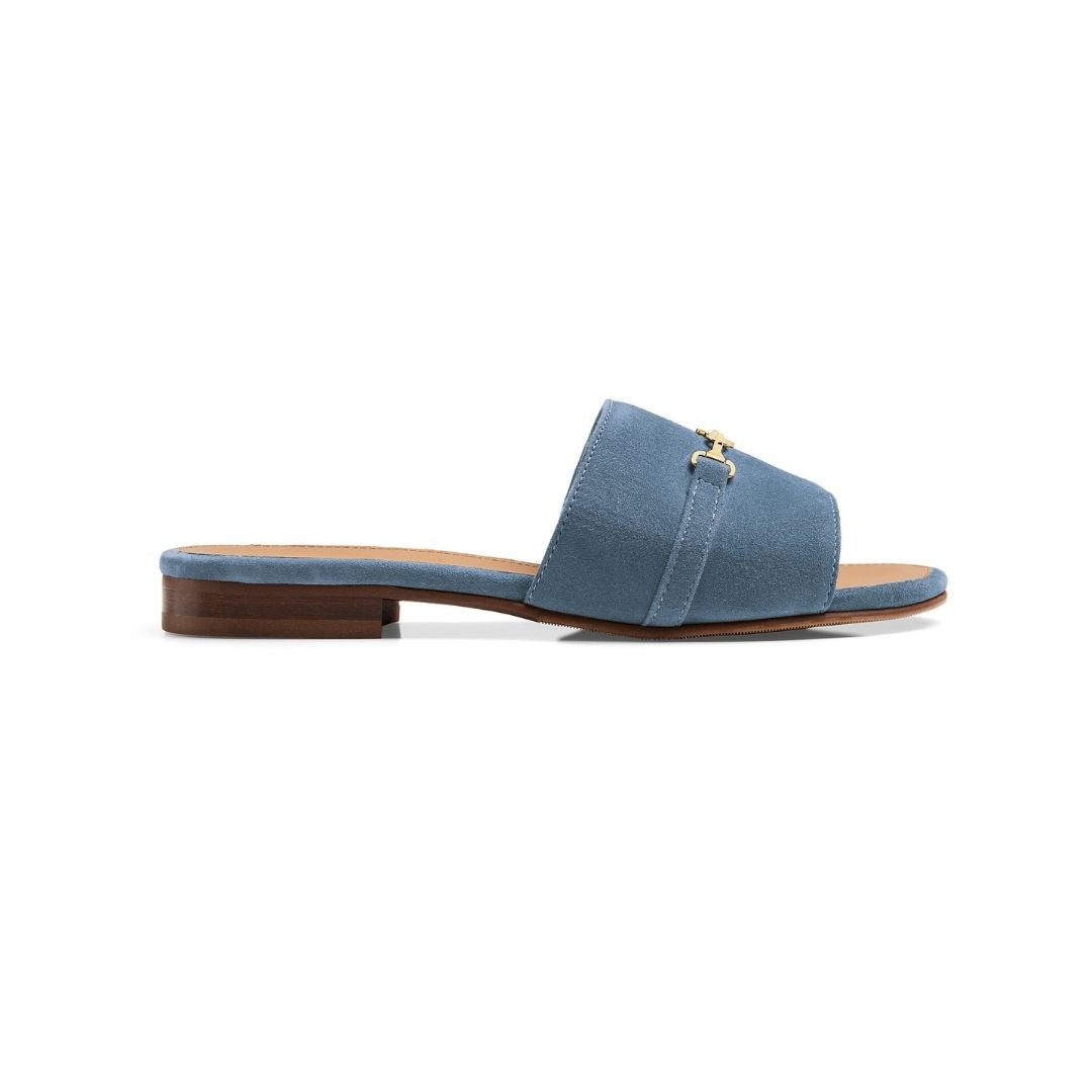 Fairfax & Favor Heacham Sandal in Cornflower Blue
