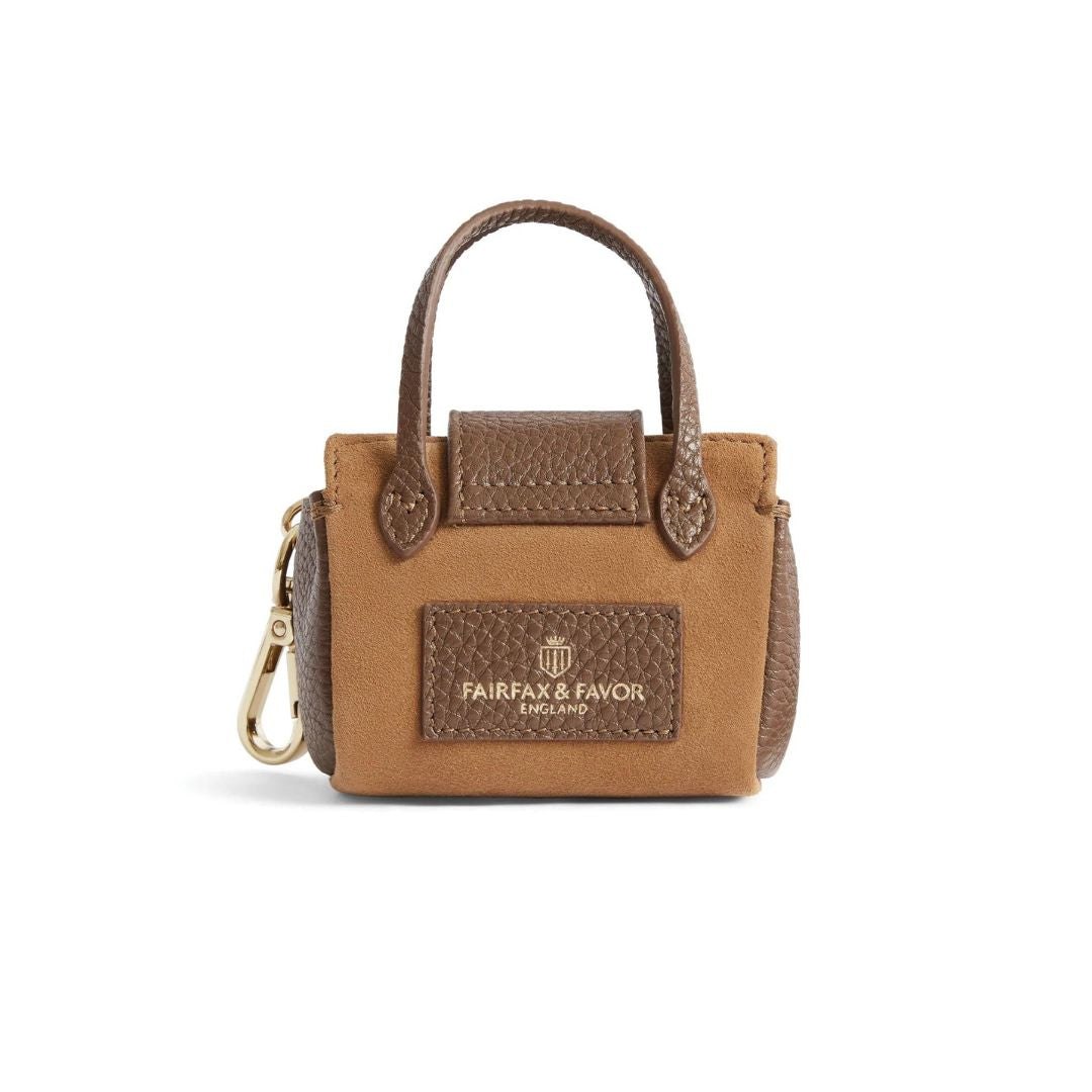 Fairfax & Favor Mini Windsor Shopping Tote Bag in Tan