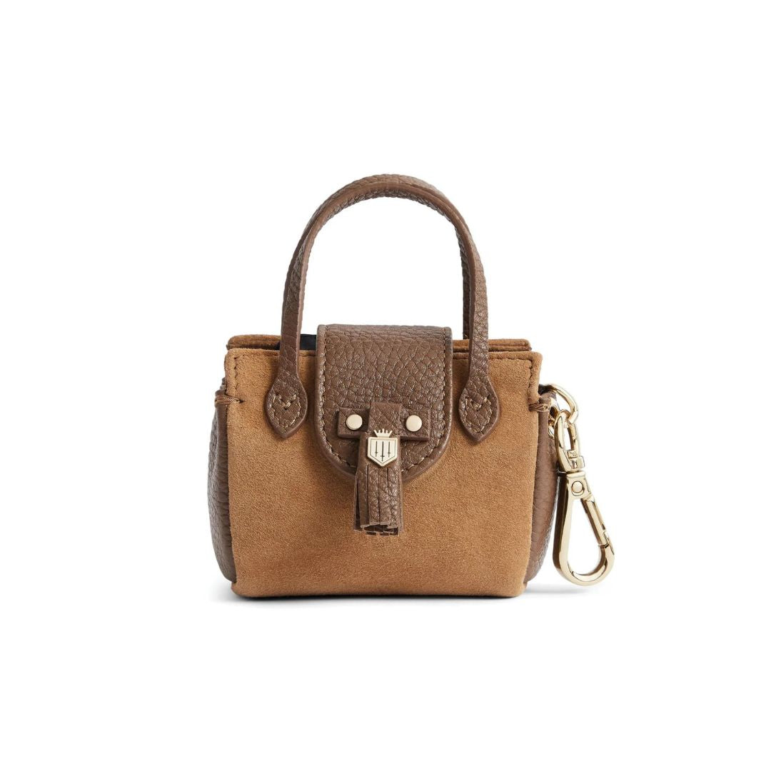 Fairfax & Favor Mini Windsor Shopping Tote Bag in Tan
