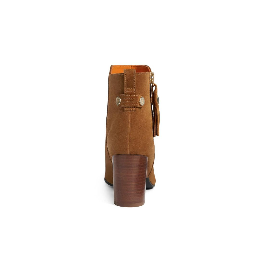 Fairfax & Favor Oakham Suede Ankle Boot in Tan