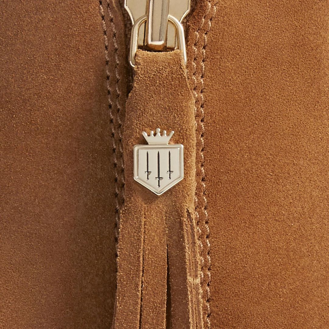 Fairfax & Favor Oakham Suede Ankle Boot in Tan