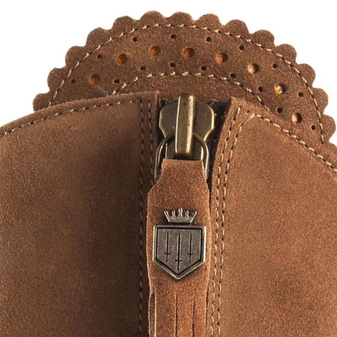 Fairfax & Favor Regina Suede Boot in Tan - Sporting Fit