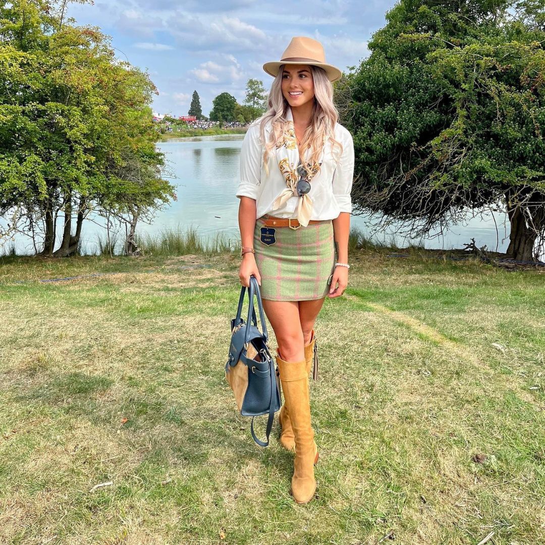 Fairfax & Favor Regina Suede Boot in Tan - Sporting Fit