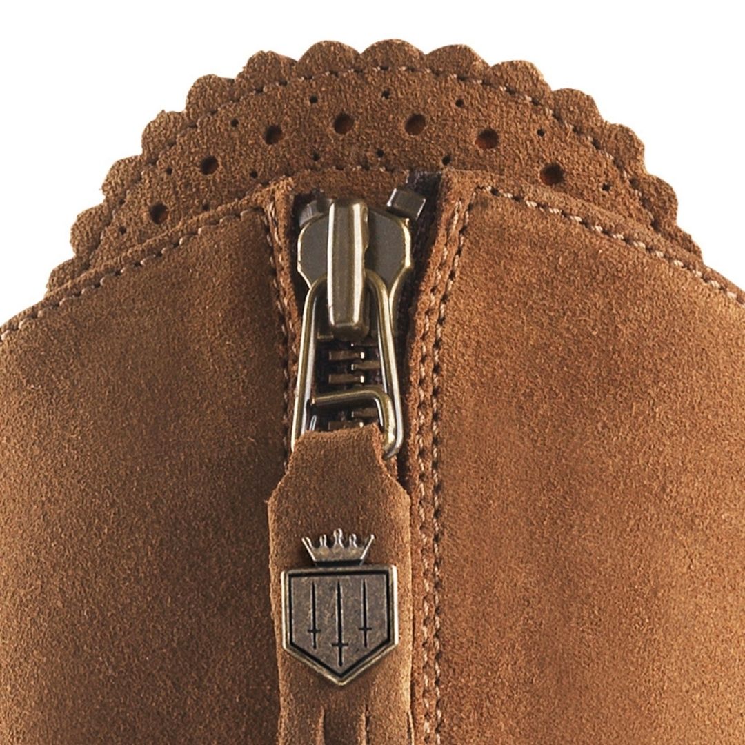 Fairfax & Favor Regina Suede Boot in Tan