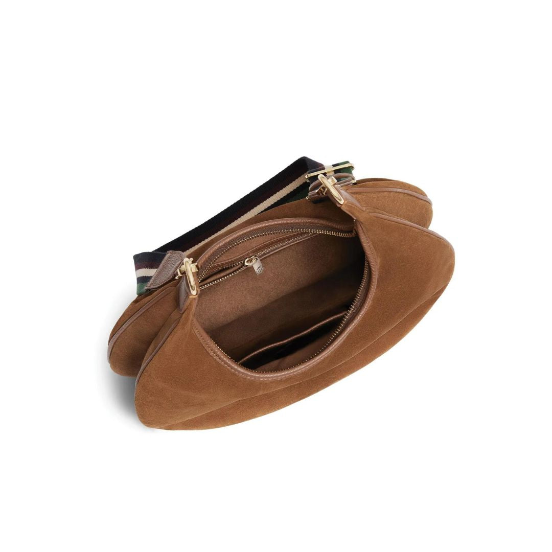 Fairfax & Favor Richmond Suede Hobo Bag in Tan