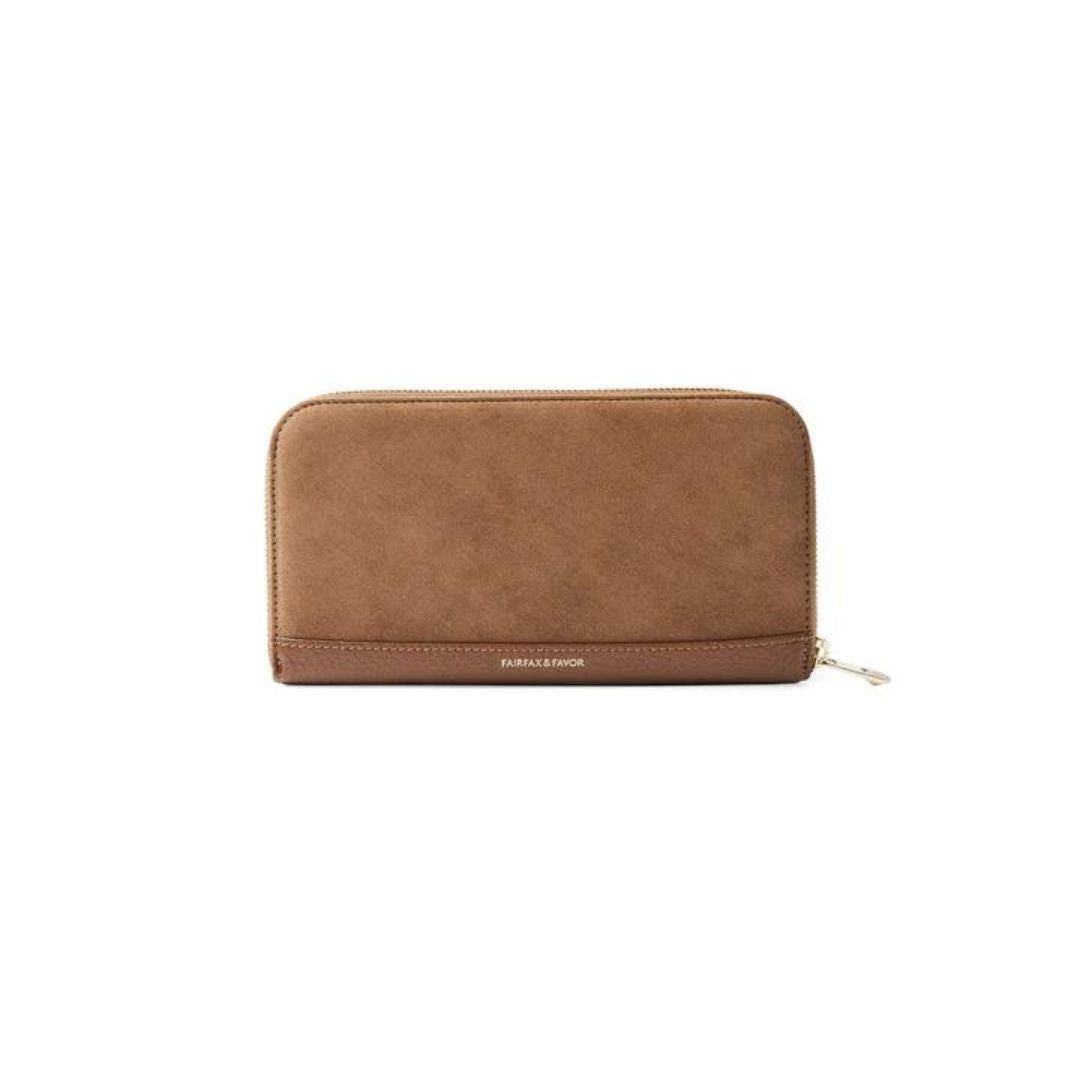 Fairfax & Favor Salisbury Purse in Tan