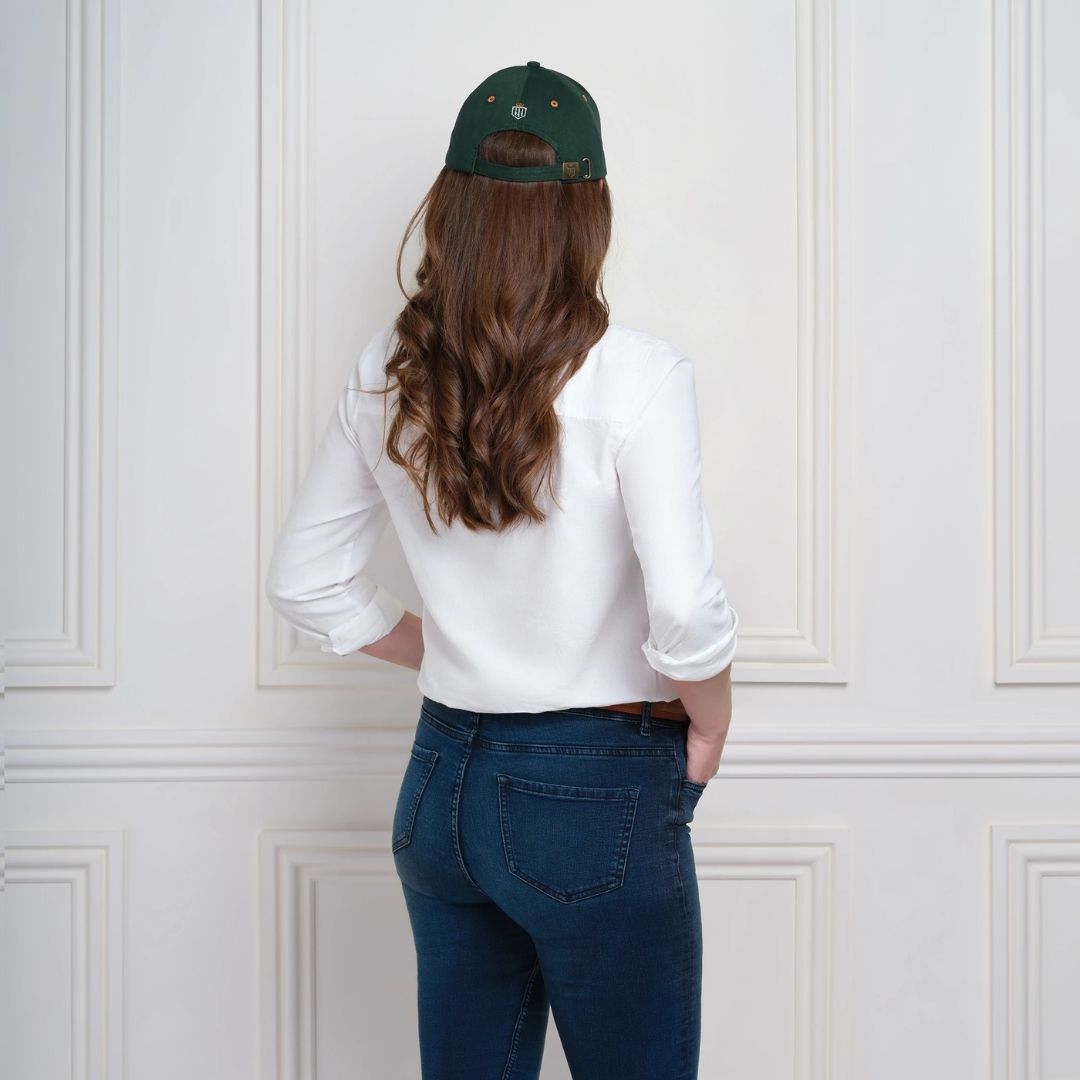 Fairfax & Favor Signature Baseball Cap in Green