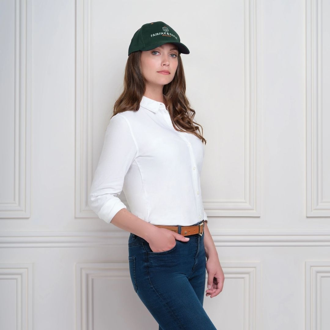 Fairfax & Favor Signature Baseball Cap in Green