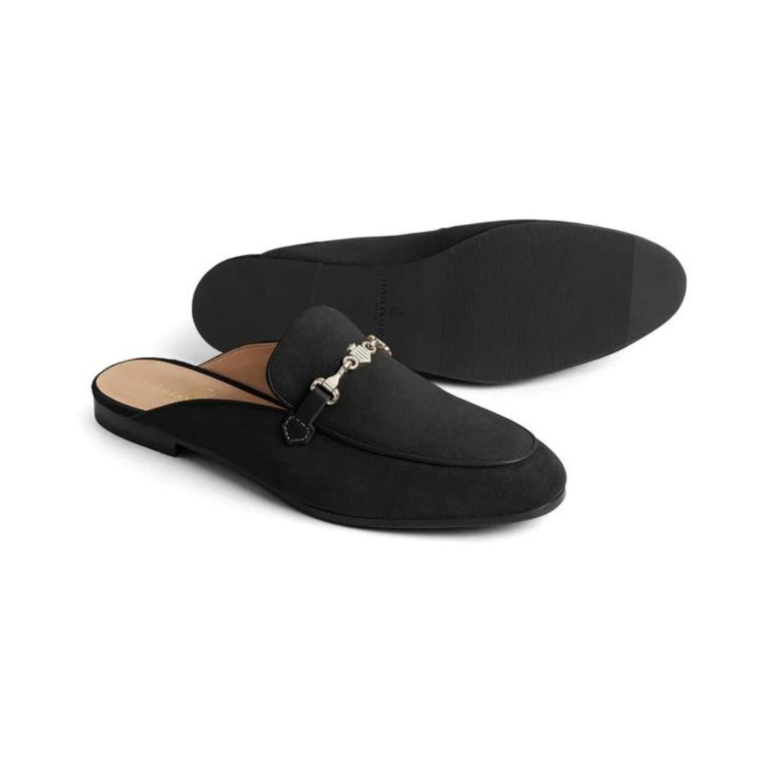 Fairfax & Favor Tuddenham Mule in Black
