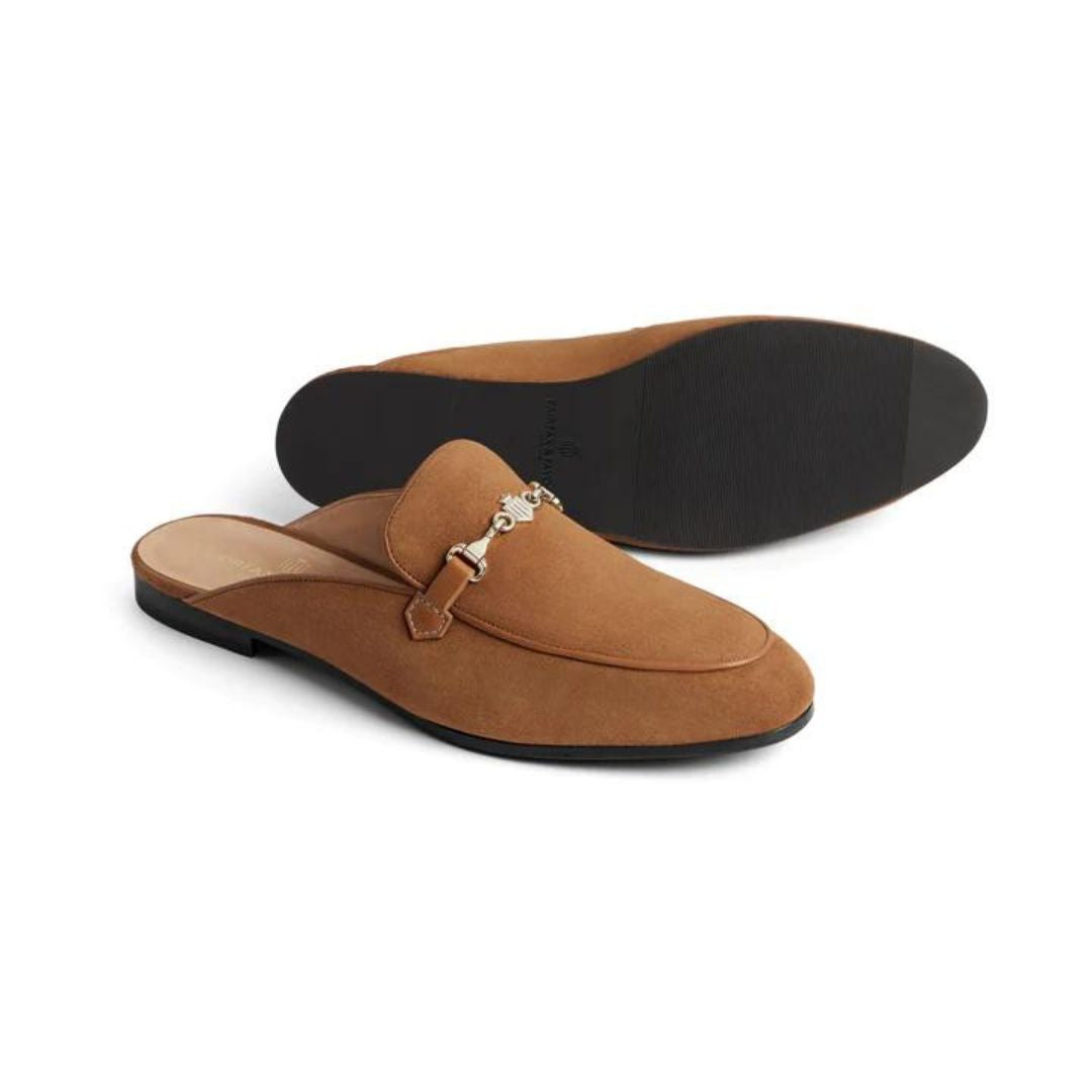 Fairfax & Favor Tuddenham Mule in Tan