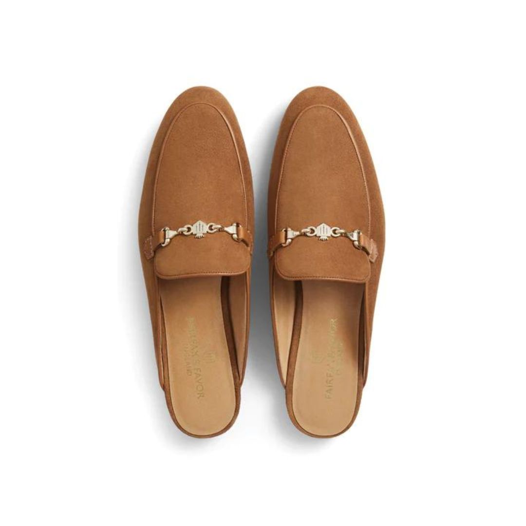 Fairfax & Favor Tuddenham Mule in Tan