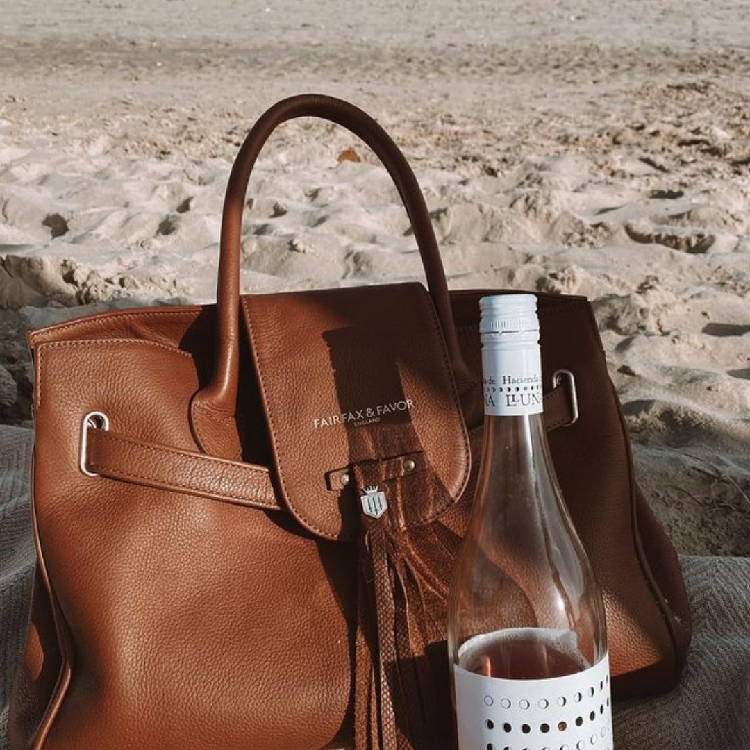 Fairfax & Favor Windsor Leather Handbag in Tan