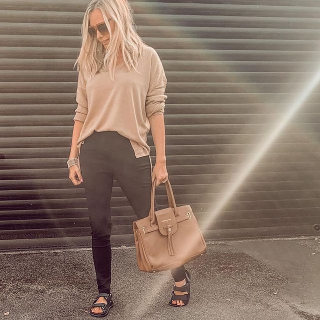 Fairfax & Favor Windsor Leather Handbag in Tan