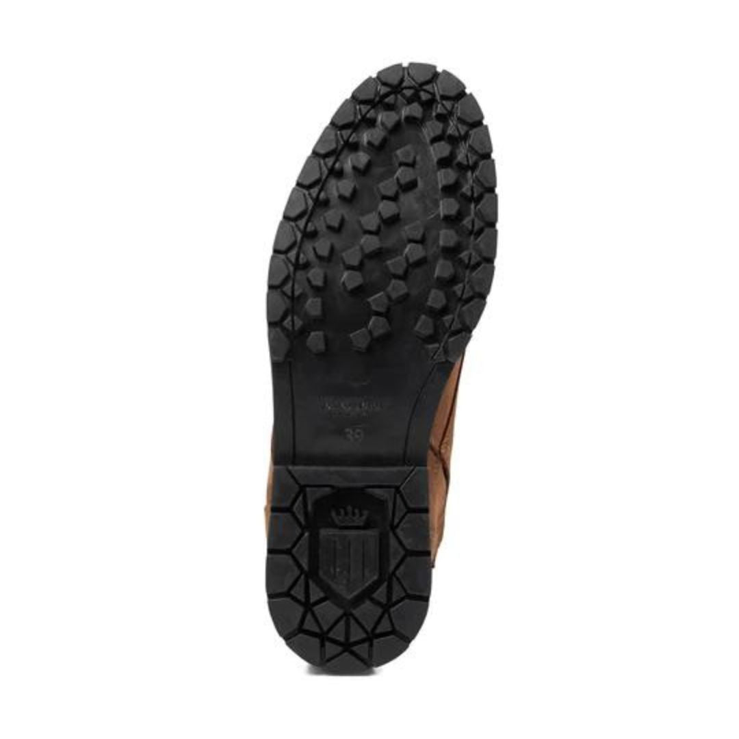 Fairfax & Favor Shearling Lined Anglesey Boots in Cognac