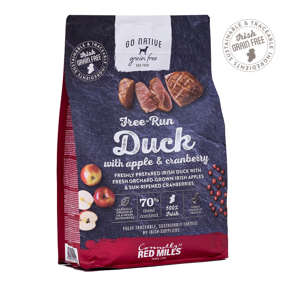 Go Native - Duck with Apple & Cranberry Dog Food