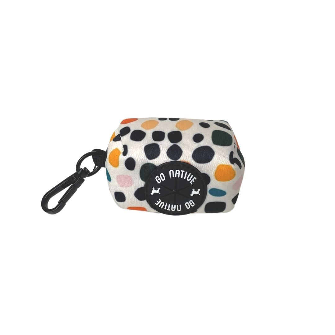 Go Native Poo Bag Holder in Splot Print