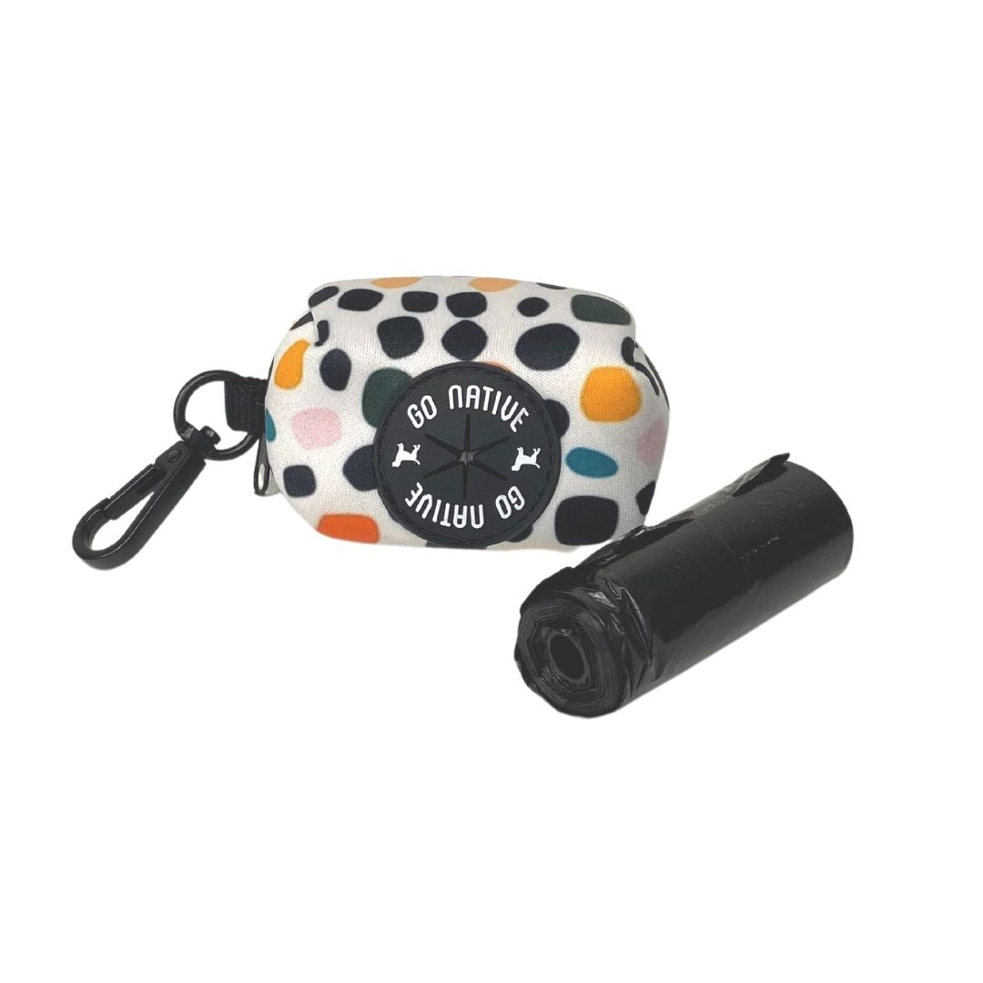 Go Native Poo Bag Holder in Splot Print