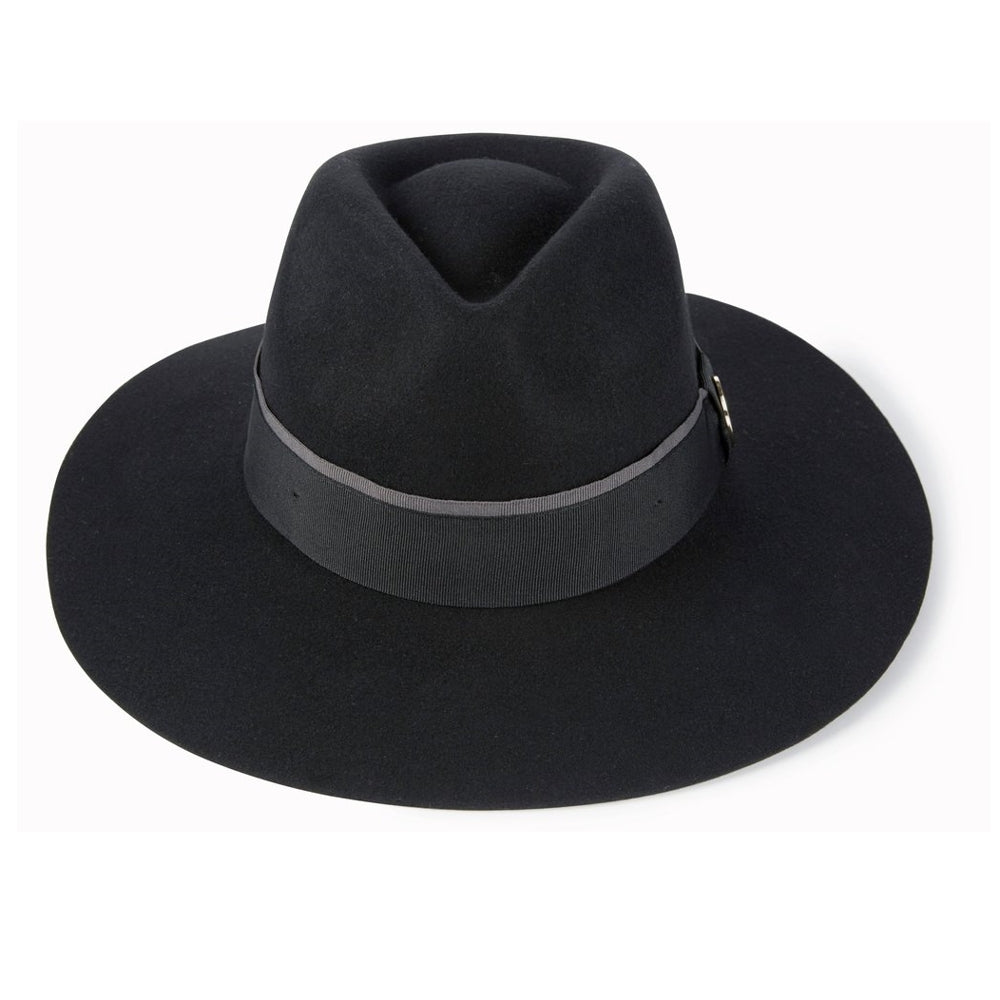 Hicks & Brown Oxley Fedora in Black