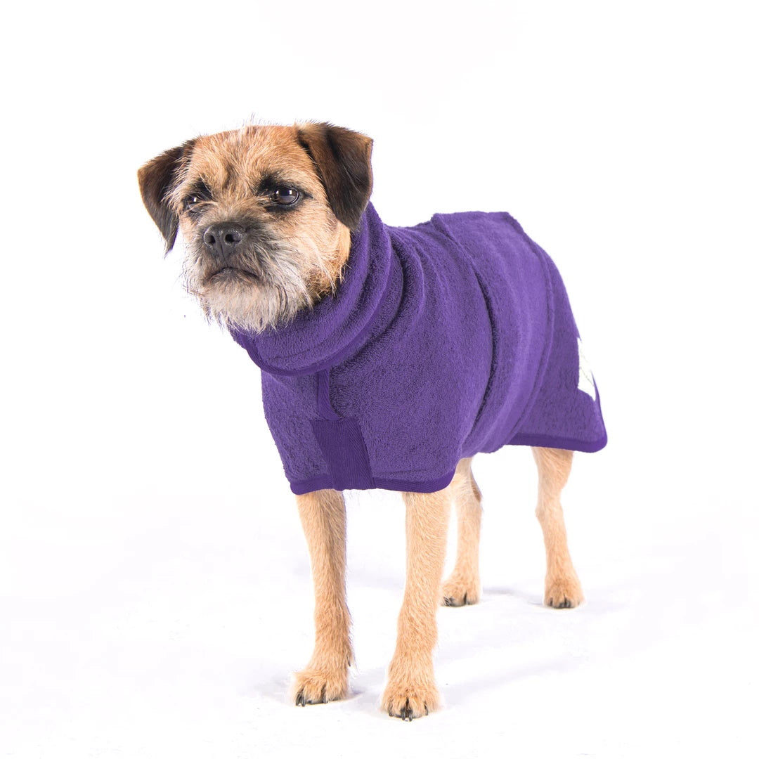 Ruff and Tumble dog drying coat in heather - RedMillsStore.ie