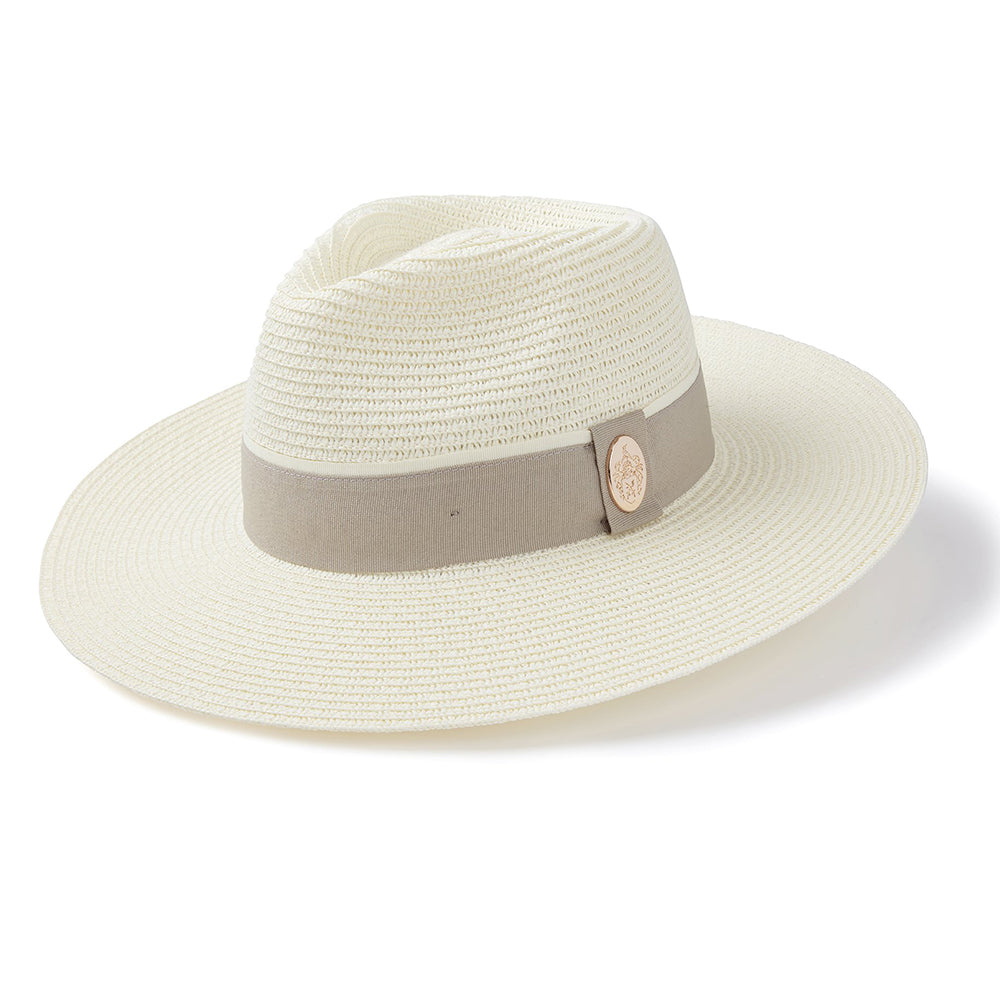 Hicks & Brown Hemley Fedora in Cream