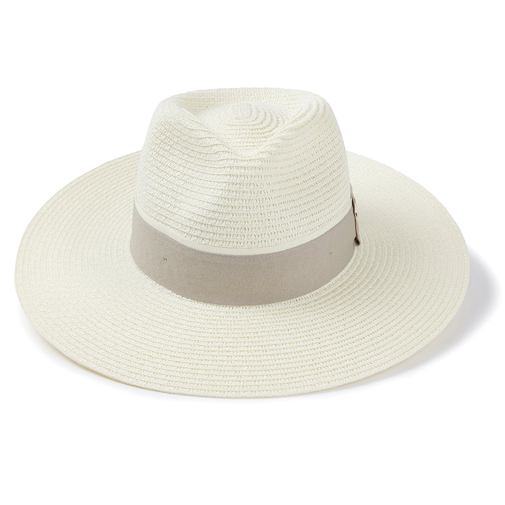 Hicks & Brown Hemley Fedora in Cream