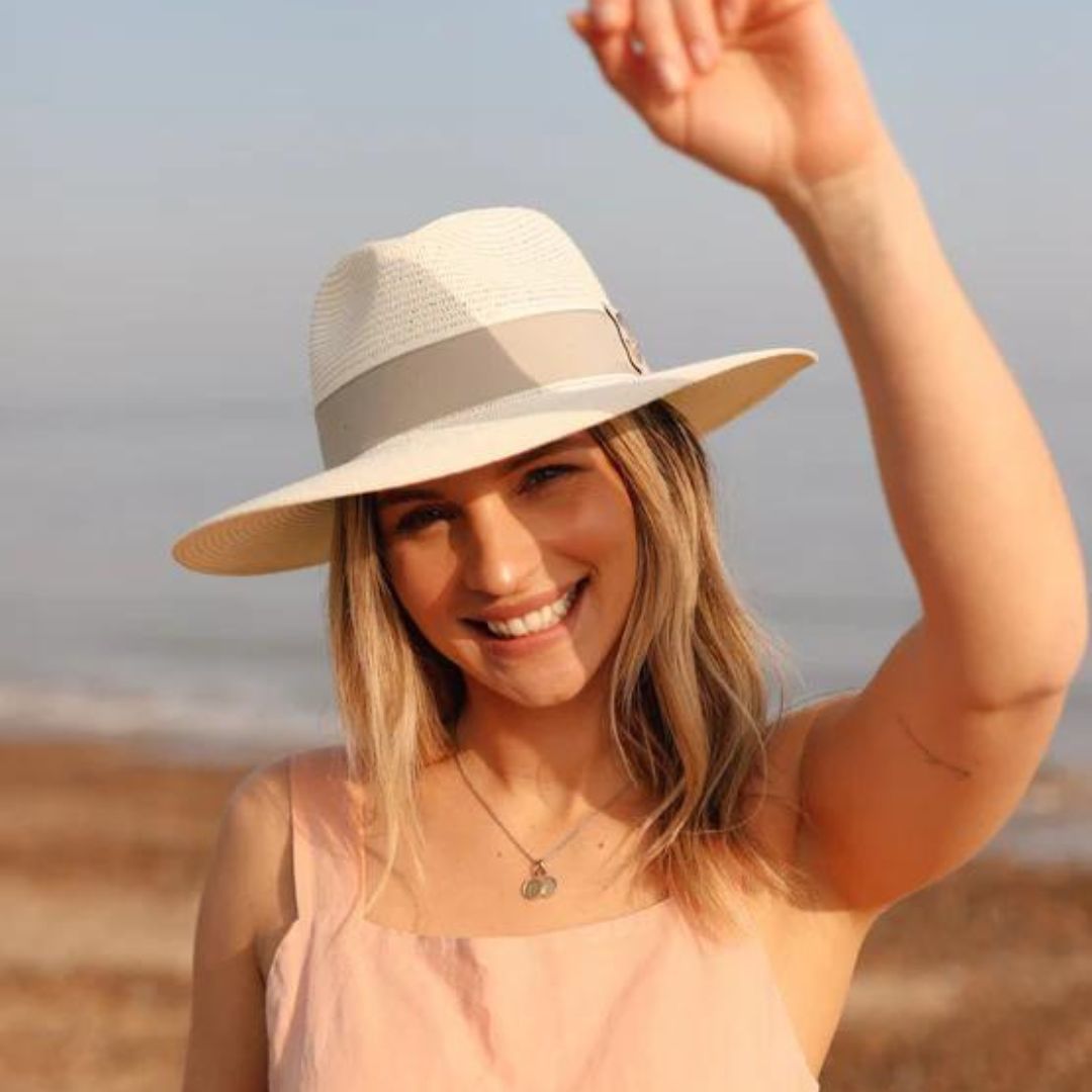 Hicks & Brown Hemley Fedora in Cream