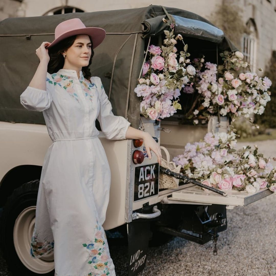 Hicks & Brown Oxley Fedora in Dusky Pink