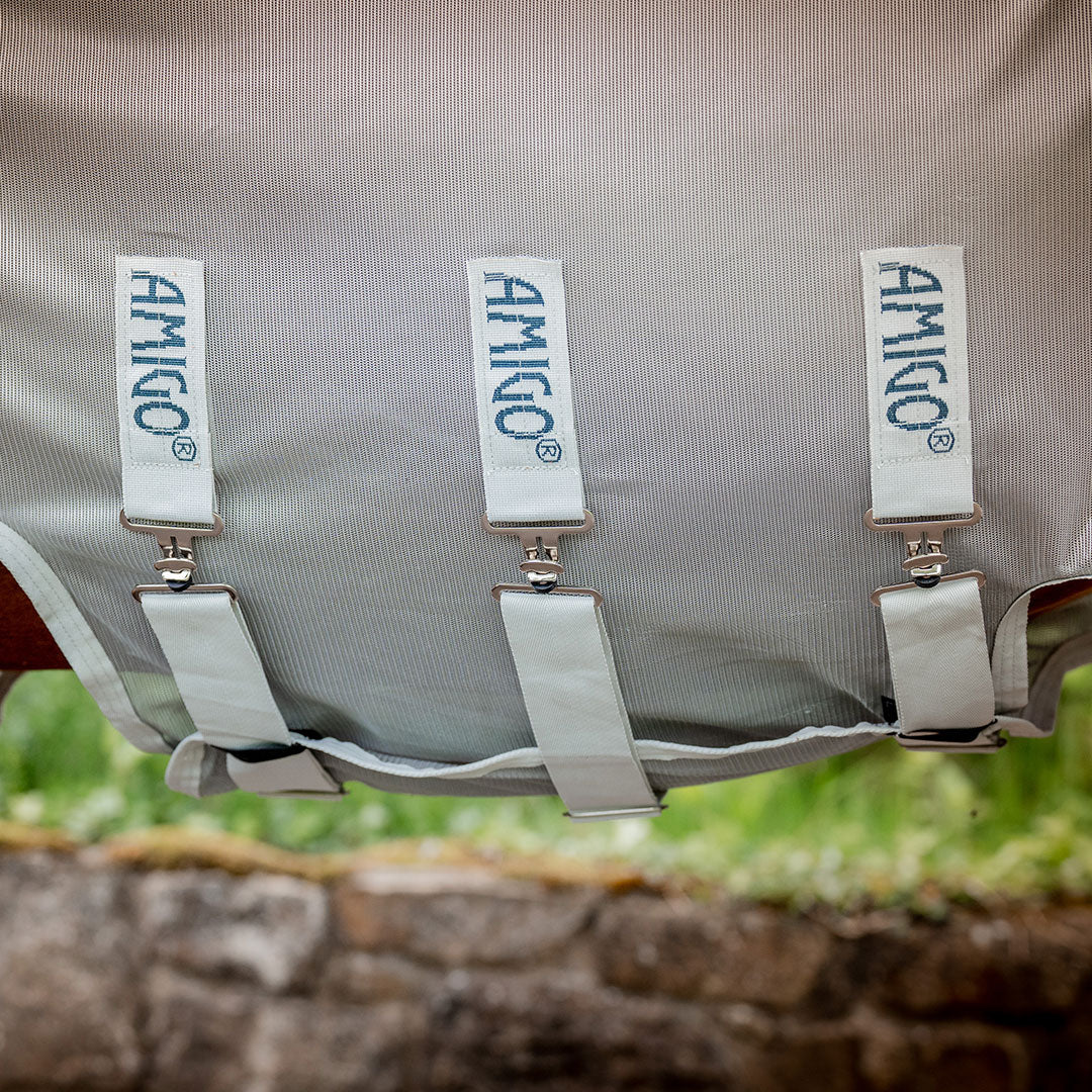 Horseware Amigo AmECO Combi Lite Rug in Teal & Grey (0g)