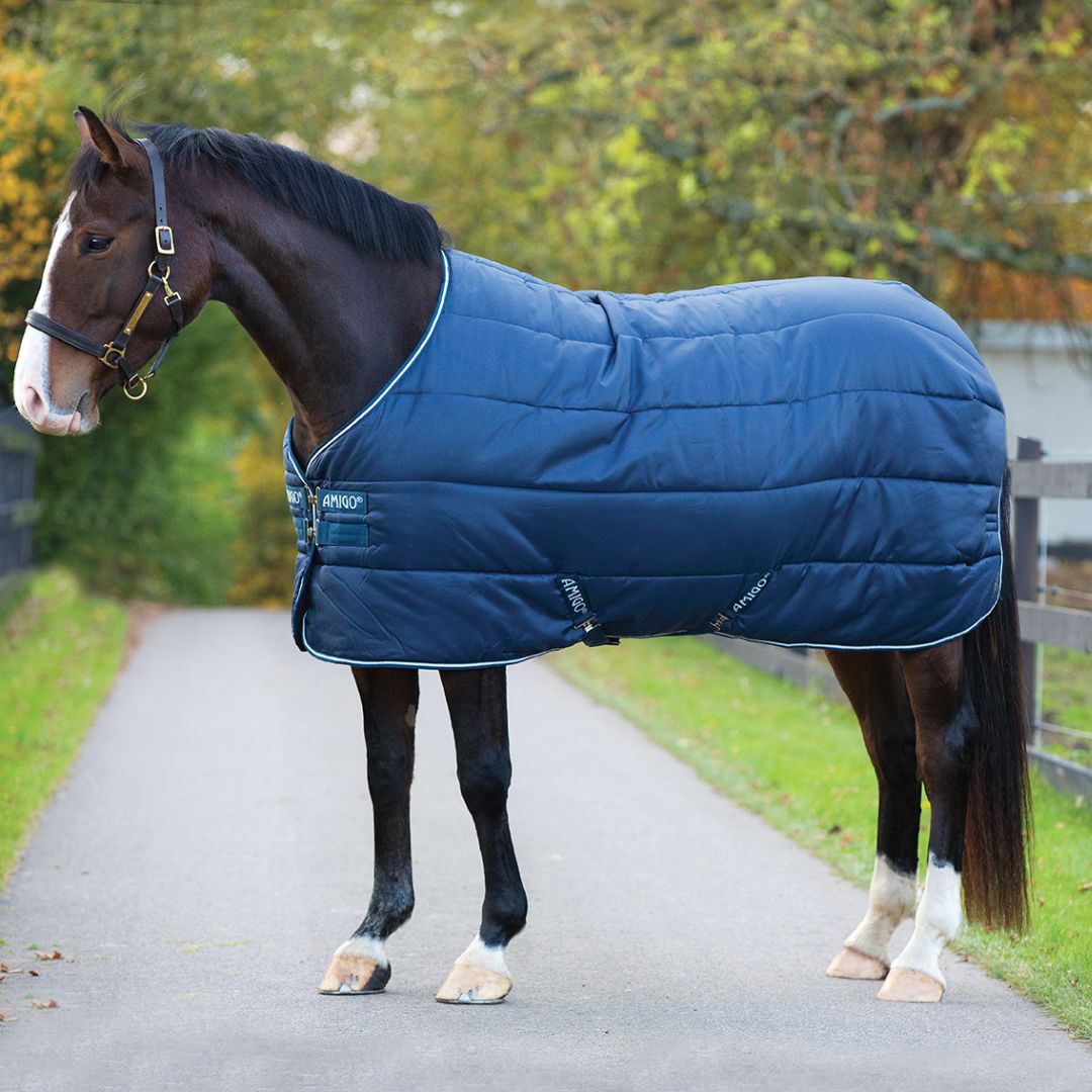 Horseware Amigo Insulator Lite Stable Rug in Navy (100g)