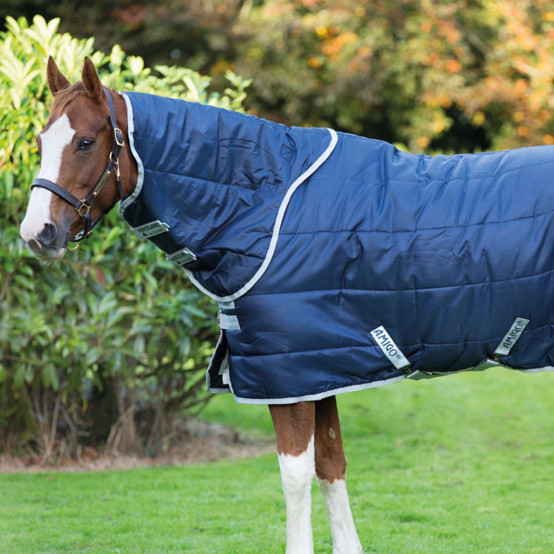 Horseware Amigo Insulator Medium Stable Rug in Navy (200g)