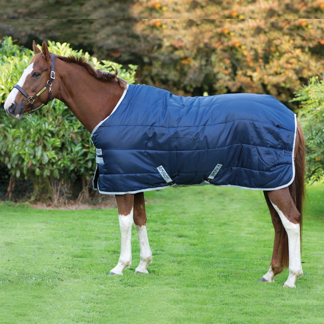 Horseware Amigo Insulator Lite Stable Rug in Navy (100g)