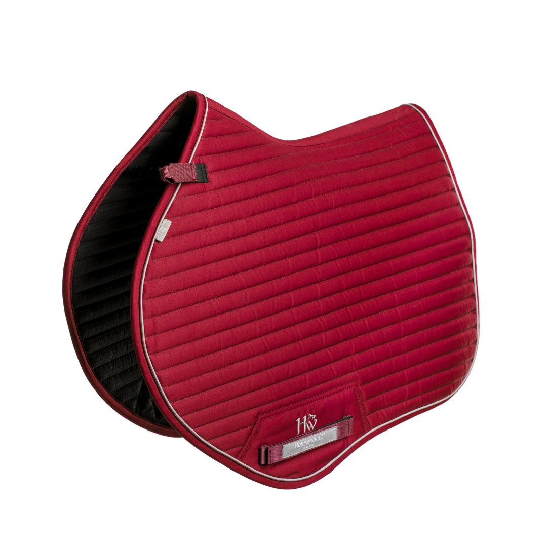 Horseware Everyday Dressage Saddle Pad in Burgundy