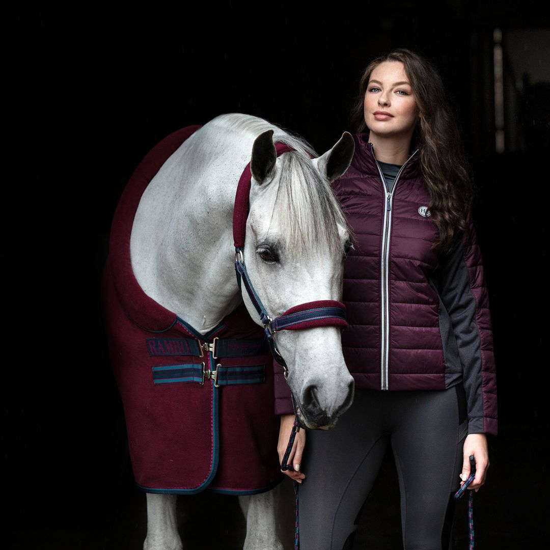 Horseware Rambo Cosy Fleece in Burgundy