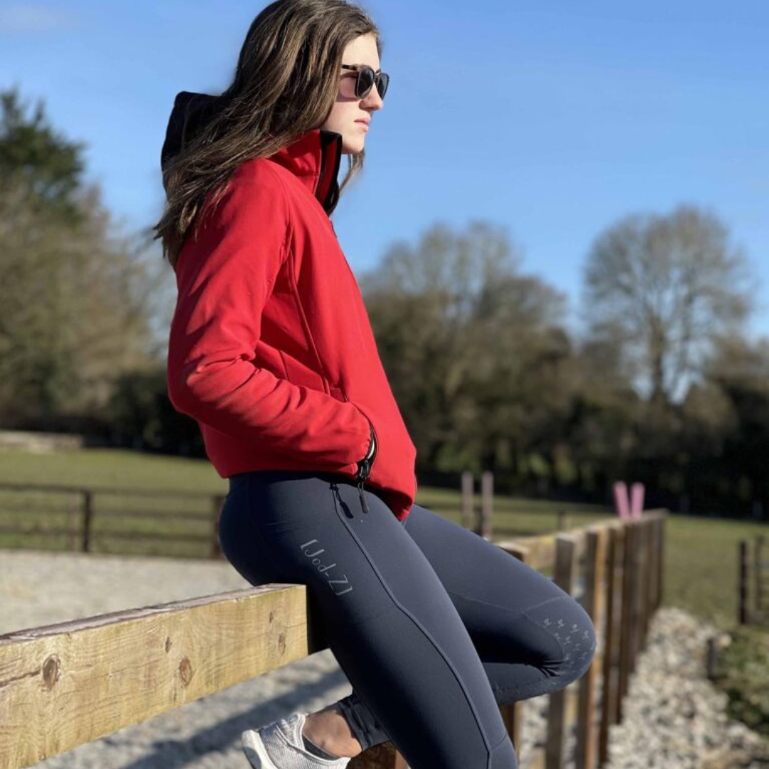 Jod-Z Kids Equestrian Riding Leggings in Admiral Navy