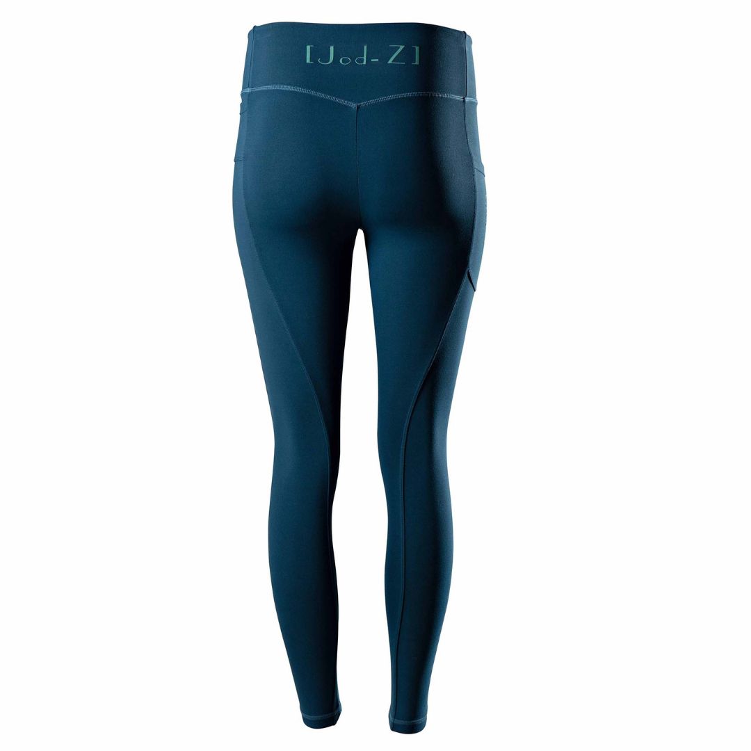 Jod-Z Kids Equestrian Riding Leggings in Petrol Blue