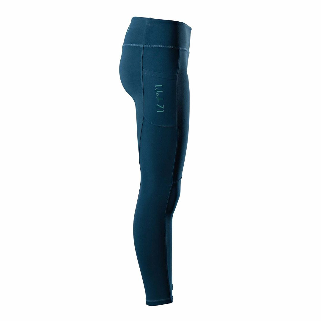 Jod-Z Kids Equestrian Riding Leggings in Petrol Blue