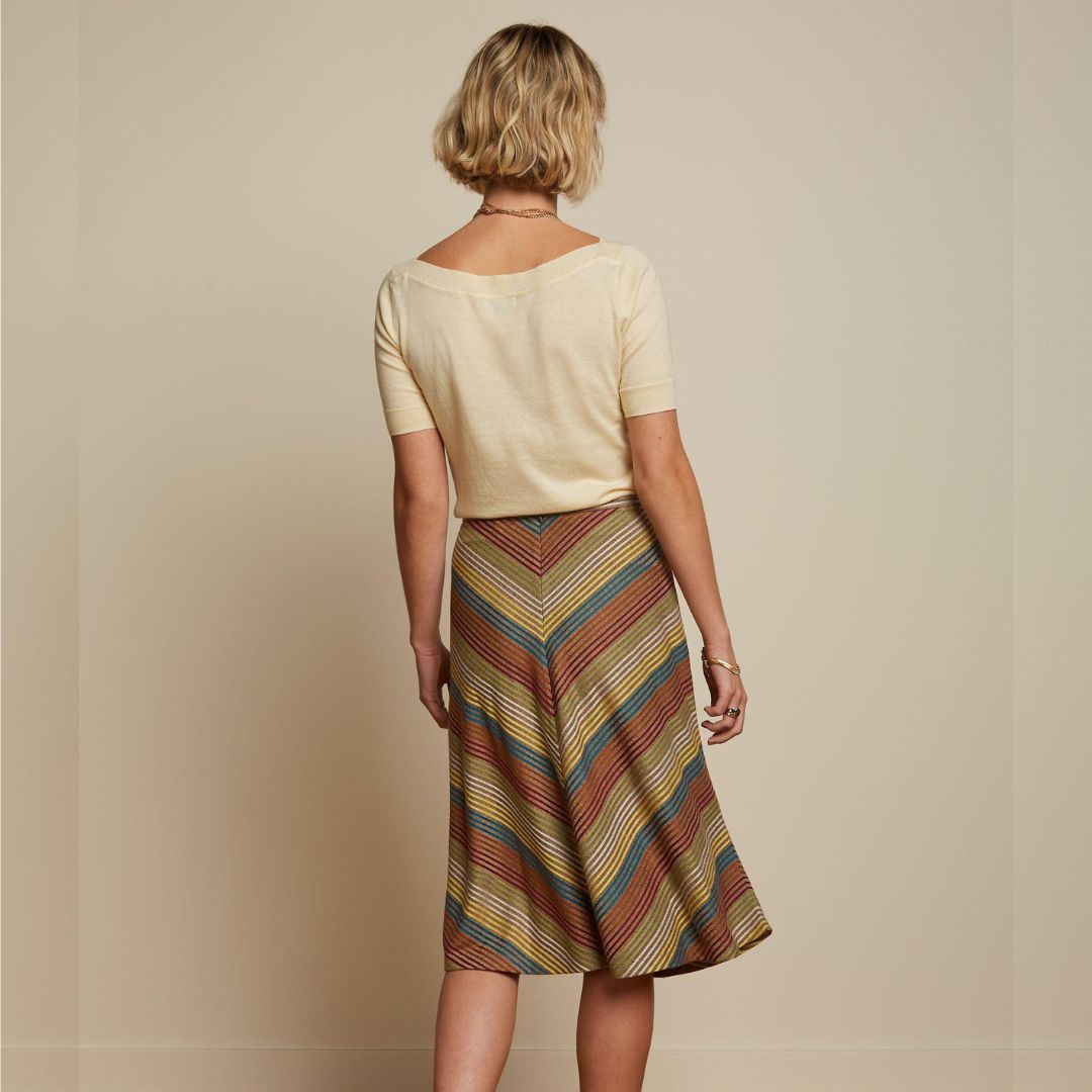 King Louie Women's Juno Skirt Merolla in Golden Brown