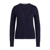 King Louie Women's Cardigan V Cocoon in Blue
