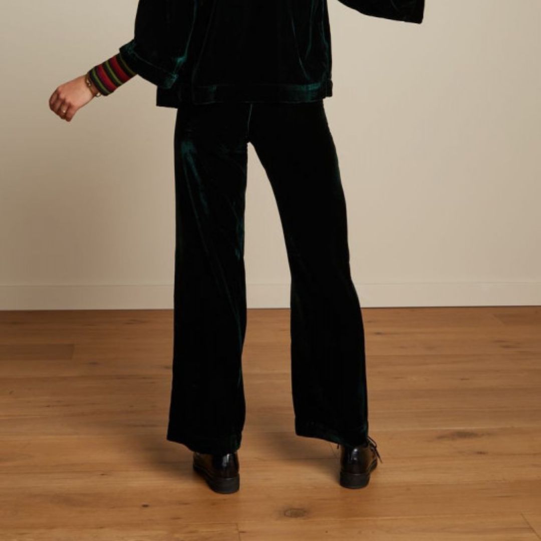 King Louie Women's Ethel Pants Rockstar in Pine Green