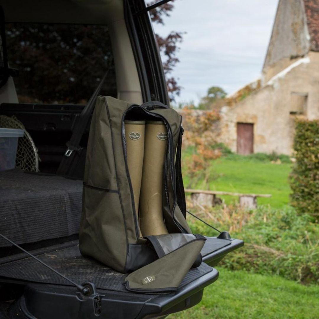 Le Chameau Boot Bag in Vert Chameau