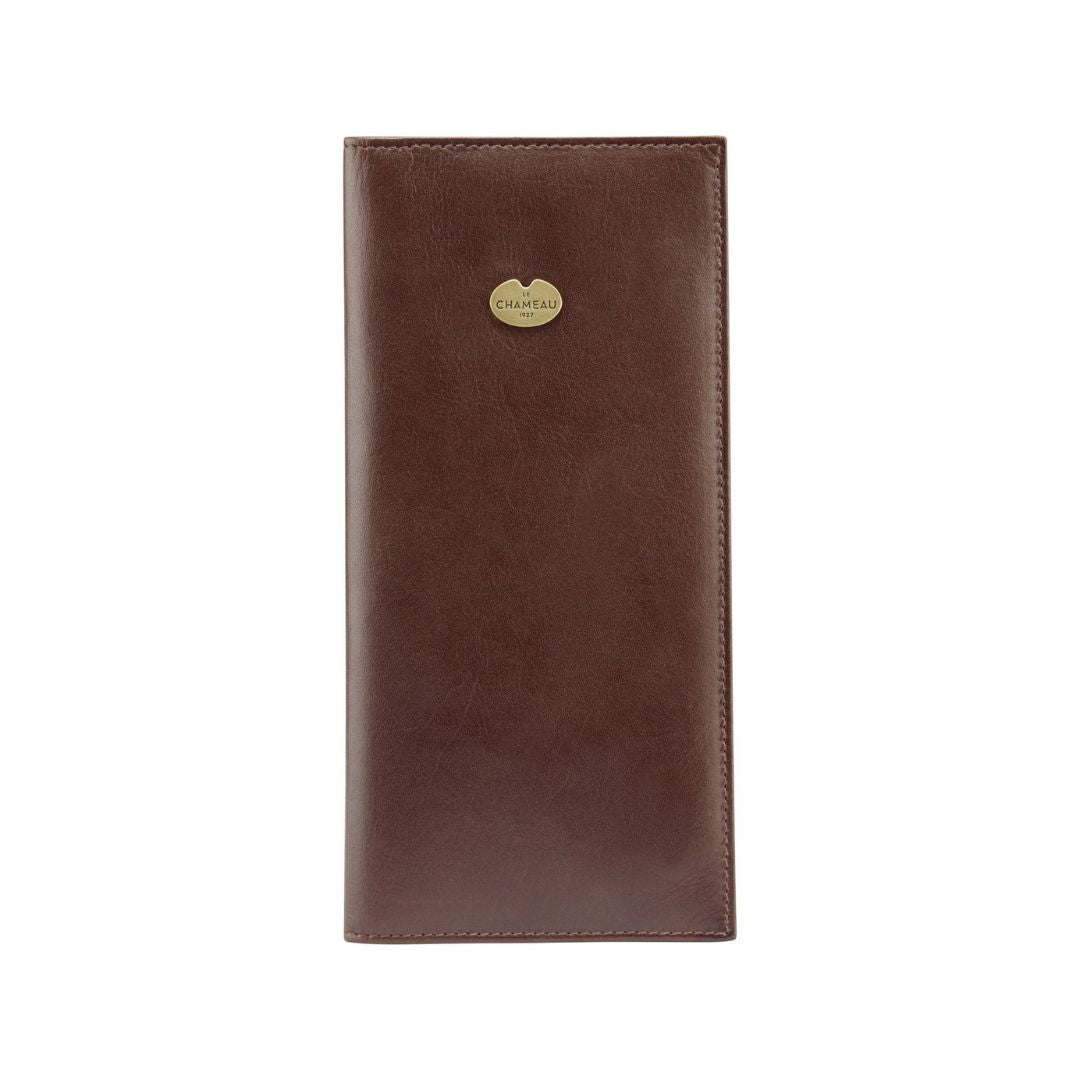 Le Chameau Licence Wallet in Marron Fonce